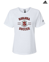Savanna HS Soccer Curve - Womens Adidas Performance Shirt