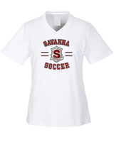 Savanna HS Soccer Curve - Womens Performance Shirt