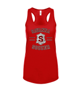 Savanna HS Soccer Curve - Womens Tank Top