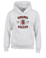 Savanna HS Soccer Curve - Youth Hoodie
