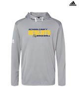 Schoolcraft College Baseball Bold - Mens Adidas Hoodie