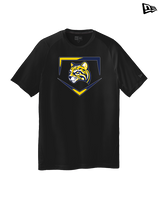 Schoolcraft College Baseball Plate - New Era Performance Shirt