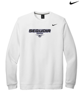 Sequoia HS Football Design - Mens Nike Crewneck