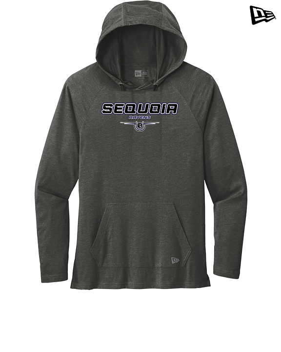 Sequoia HS Football Design - New Era Tri-Blend Hoodie
