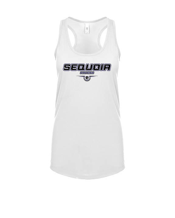 Sequoia HS Football Design - Womens Tank Top