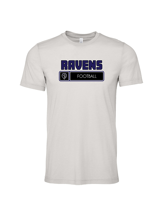 Sequoia HS Football Pennant - Tri-Blend Shirt