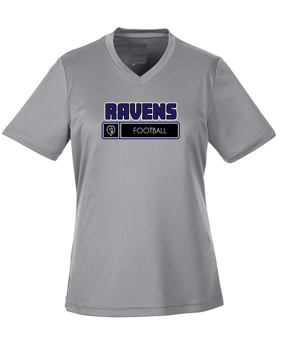 Sequoia HS Football Pennant - Womens Performance Shirt