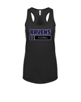 Sequoia HS Football Pennant - Womens Tank Top