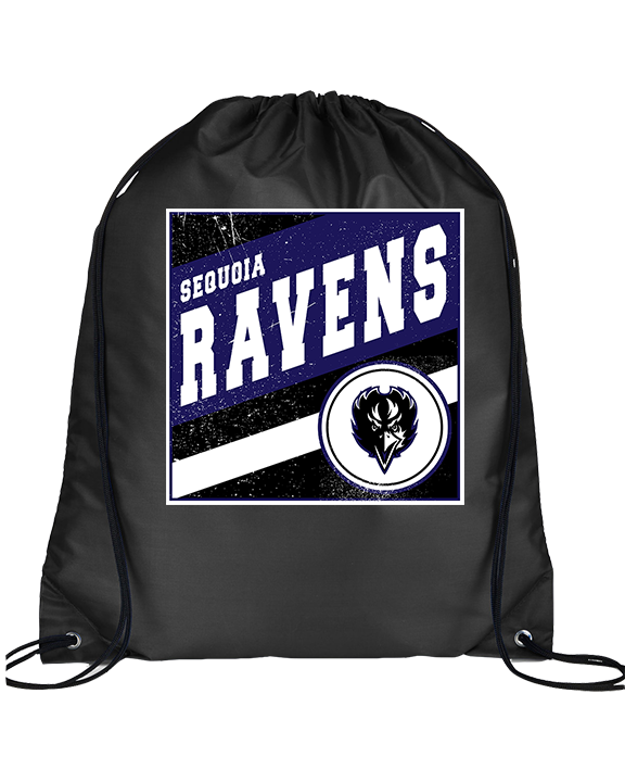 Sequoia HS Football Square - Drawstring Bag