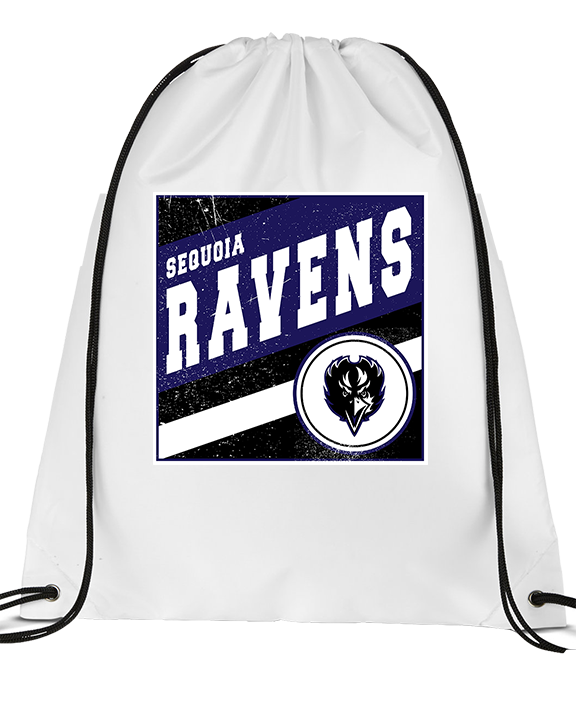 Sequoia HS Football Square - Drawstring Bag
