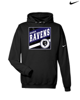 Sequoia HS Football Square - Nike Club Fleece Hoodie