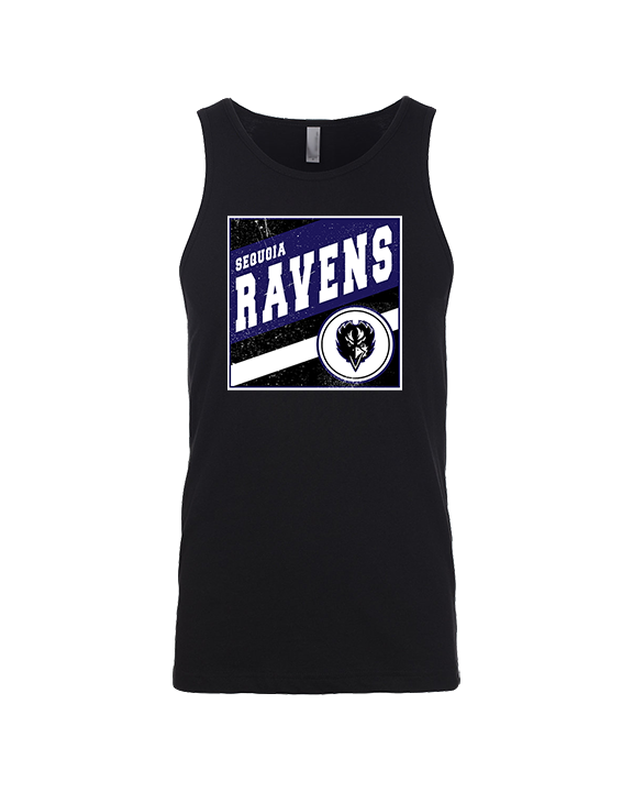 Sequoia HS Football Square - Tank Top