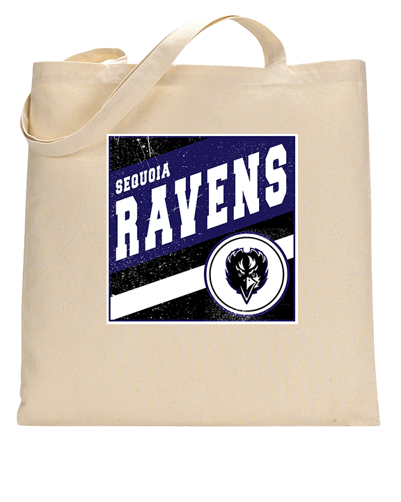 Sequoia HS Football Square - Tote