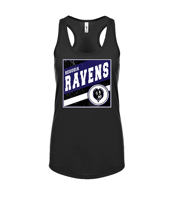 Sequoia HS Football Square - Womens Tank Top