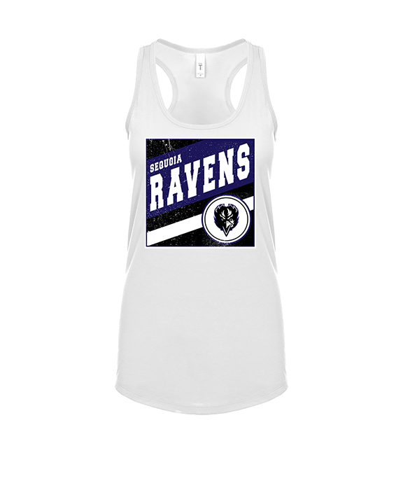 Sequoia HS Football Square - Womens Tank Top