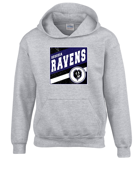 Sequoia HS Football Square - Youth Hoodie