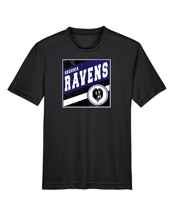 Sequoia HS Football Square - Youth Performance Shirt
