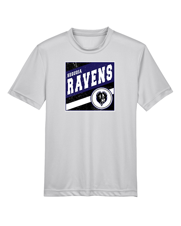 Sequoia HS Football Square - Youth Performance Shirt