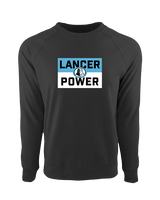 Shawnee Mission East HS Strength & Conditioning Lancer Power - Crewneck Sweatshirt