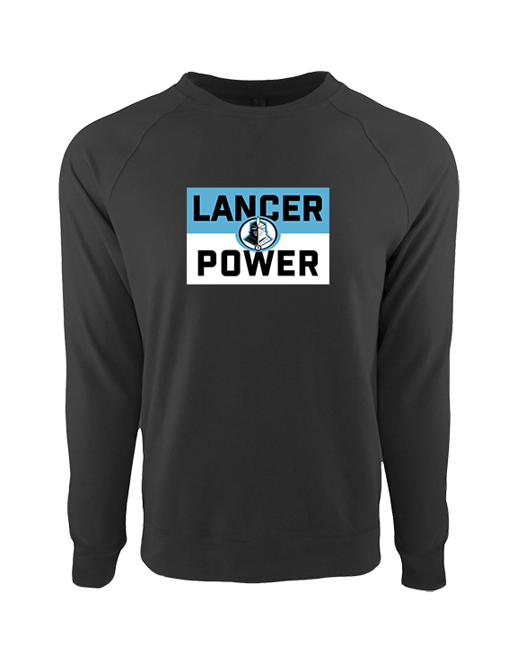Shawnee Mission East HS Strength & Conditioning Lancer Power - Crewneck Sweatshirt