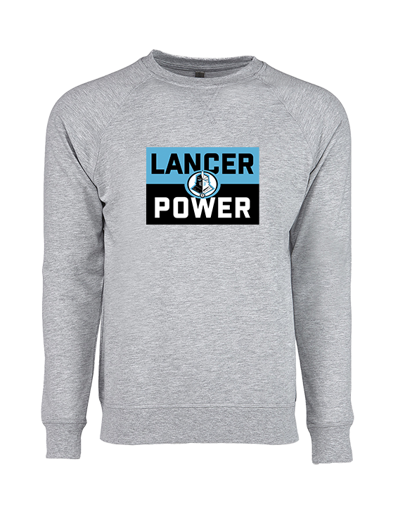 Shawnee Mission East HS Strength & Conditioning Lancer Power - Crewneck Sweatshirt