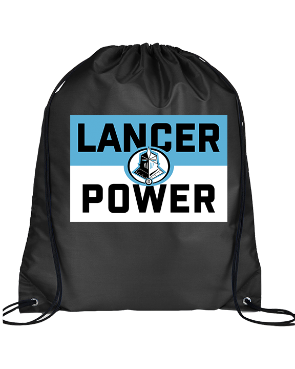 Shawnee Mission East HS Strength & Conditioning Lancer Power - Drawstring Bag