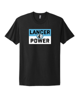 Shawnee Mission East HS Strength & Conditioning Lancer Power - Mens Select Cotton T-Shirt