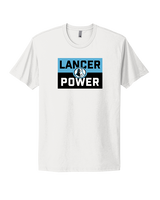 Shawnee Mission East HS Strength & Conditioning Lancer Power - Mens Select Cotton T-Shirt