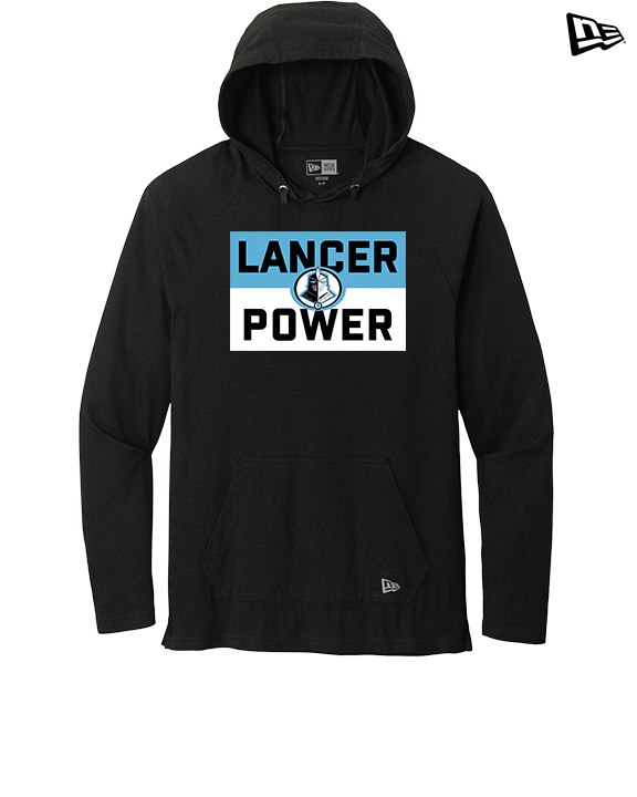 Shawnee Mission East HS Strength & Conditioning Lancer Power - New Era Tri-Blend Hoodie