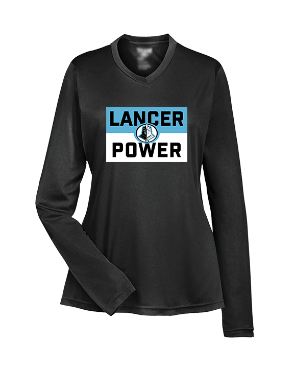 Shawnee Mission East HS Strength & Conditioning Lancer Power - Womens Performance Longsleeve