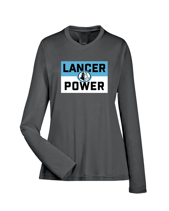Shawnee Mission East HS Strength & Conditioning Lancer Power - Womens Performance Longsleeve