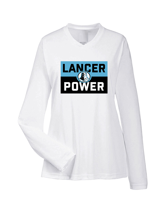 Shawnee Mission East HS Strength & Conditioning Lancer Power - Womens Performance Longsleeve