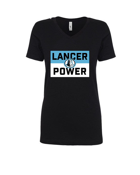Shawnee Mission East HS Strength & Conditioning Lancer Power - Womens Vneck