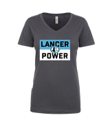 Shawnee Mission East HS Strength & Conditioning Lancer Power - Womens Vneck