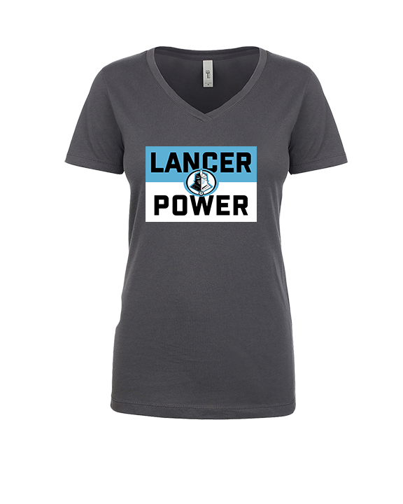 Shawnee Mission East HS Strength & Conditioning Lancer Power - Womens Vneck