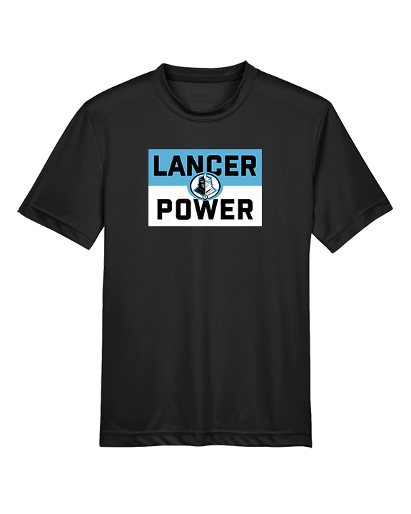 Shawnee Mission East HS Strength & Conditioning Lancer Power - Youth Performance Shirt