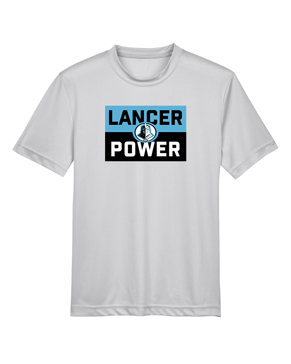 Shawnee Mission East HS Strength & Conditioning Lancer Power - Youth Performance Shirt