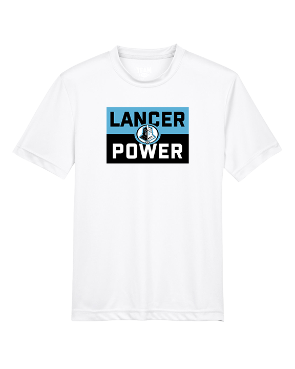 Shawnee Mission East HS Strength & Conditioning Lancer Power - Youth Performance Shirt