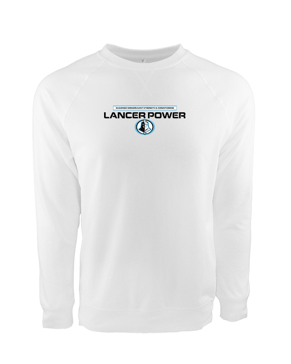 Shawnee Mission East HS Strength & Conditioning Logo - Crewneck Sweatshirt