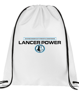 Shawnee Mission East HS Strength & Conditioning Logo - Drawstring Bag
