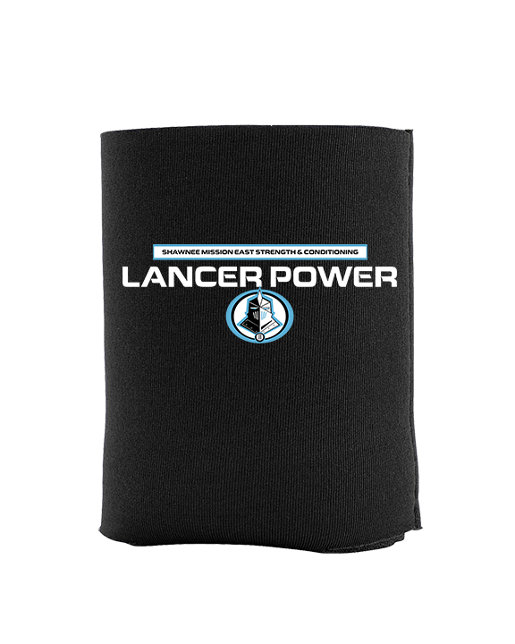 Shawnee Mission East HS Strength & Conditioning Logo - Koozie