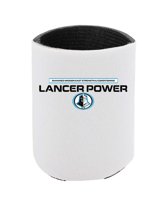 Shawnee Mission East HS Strength & Conditioning Logo - Koozie