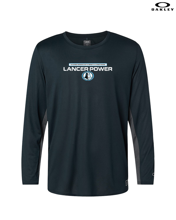 Shawnee Mission East HS Strength & Conditioning Logo - Mens Oakley Longsleeve