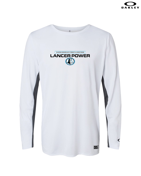 Shawnee Mission East HS Strength & Conditioning Logo - Mens Oakley Longsleeve