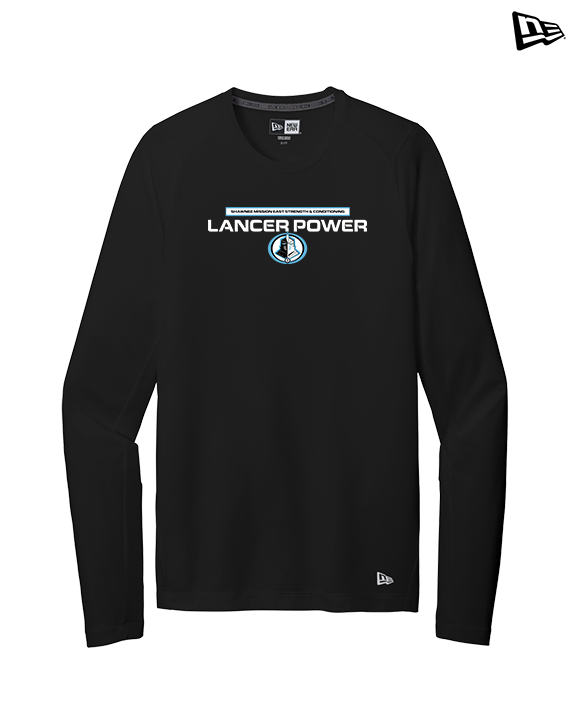 Shawnee Mission East HS Strength & Conditioning Logo - New Era Performance Long Sleeve