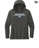 Shawnee Mission East HS Strength & Conditioning Logo - New Era Tri-Blend Hoodie