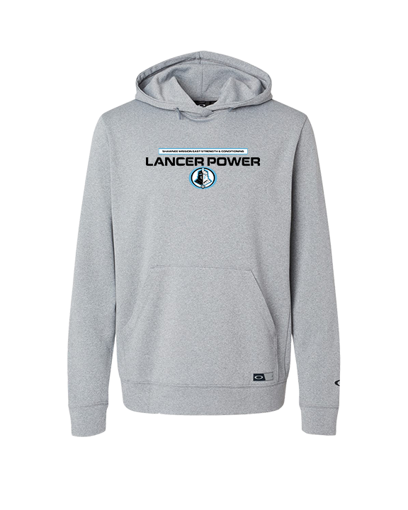 Shawnee Mission East HS Strength & Conditioning Logo - Oakley Performance Hoodie