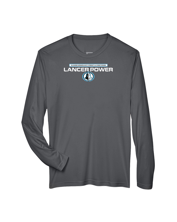 Shawnee Mission East HS Strength & Conditioning Logo - Performance Longsleeve