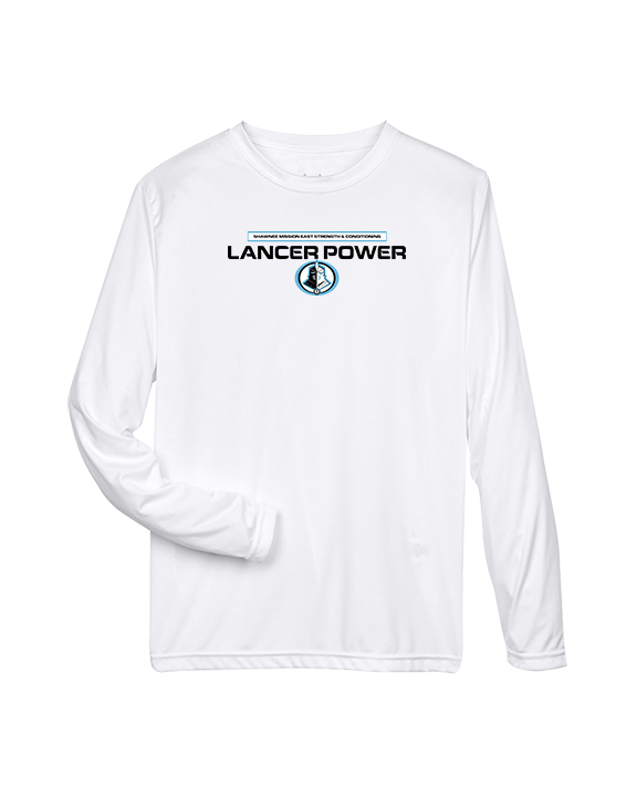 Shawnee Mission East HS Strength & Conditioning Logo - Performance Longsleeve