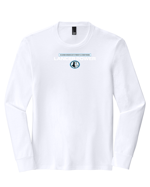 Shawnee Mission East HS Strength & Conditioning Logo - Tri-Blend Long Sleeve